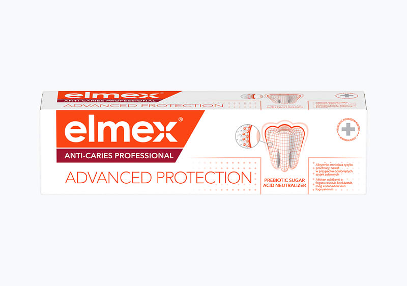 elmex паста за заби против кариес, 75 мл