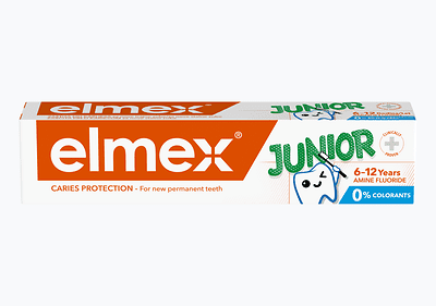 elmex Junior паста за заби 6-12 год.,  75 мл