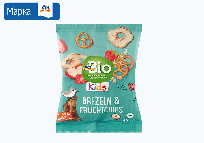 dmBio грицки за деца, 40 г