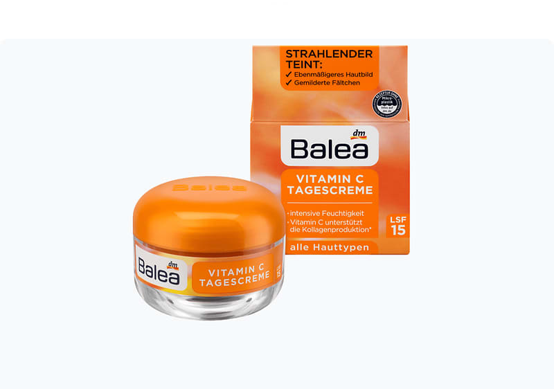 Balea VITAMIN C крем за лице З.Ф. 15, 50 мл