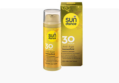 sundance Anti-Age флуид за лице, врат и деколте, З.Ф. 30, 50 мл