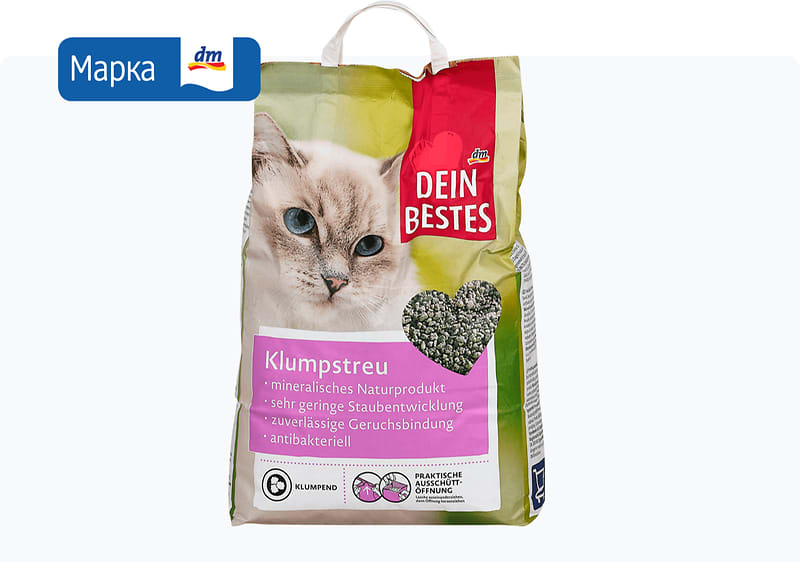  песок за мачки, 8 л