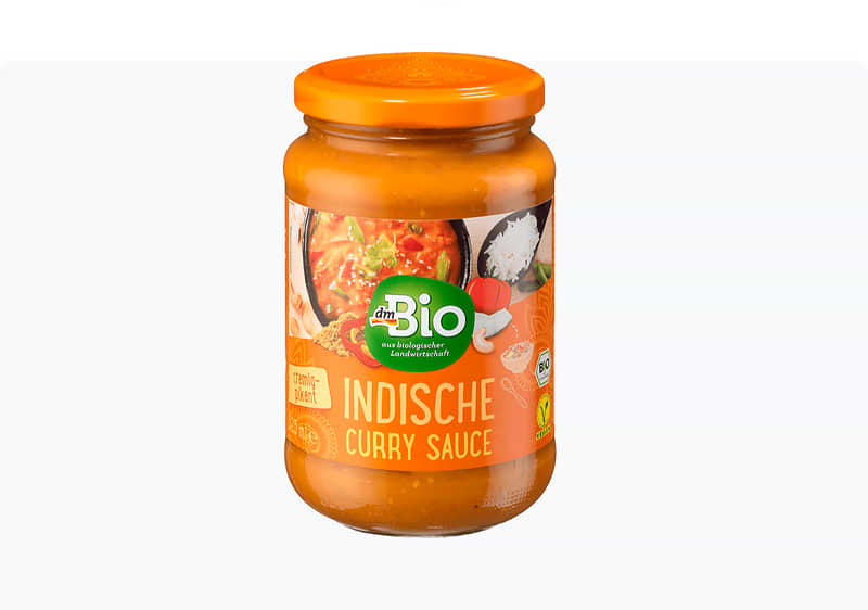 dmBio индиски кари сос 350 мл