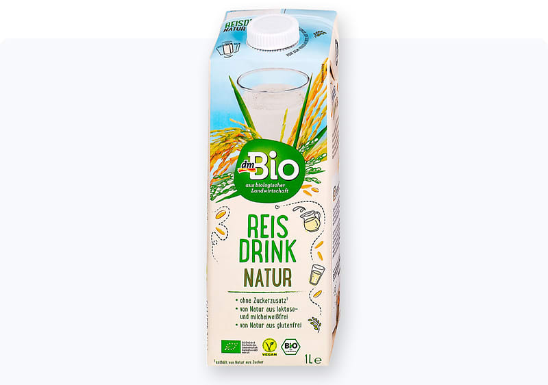 dmBio напиток од ориз NATUR, 1 л 