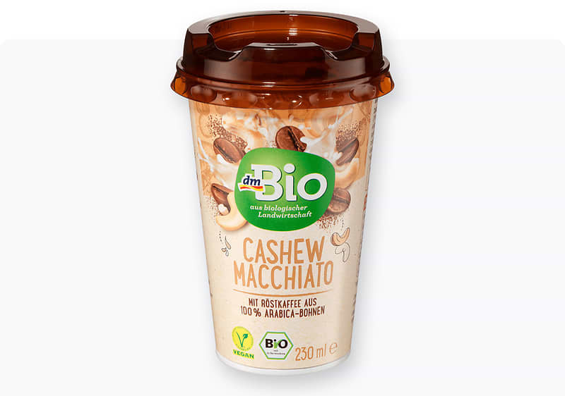 dmBio макијато со индиски ореви, 230 мл