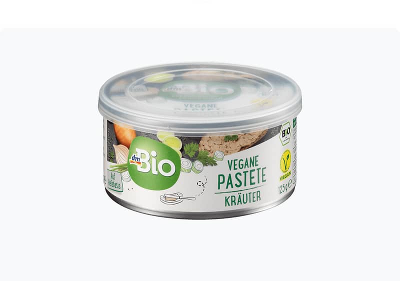 dmBio веганска паштета со билки, 125 г