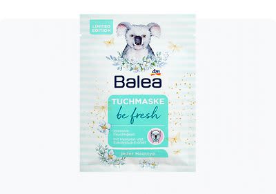 Balea туфер маска за лице, 1 парче