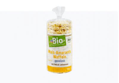 dmBio галети со ориз и ленено семе, 110 г