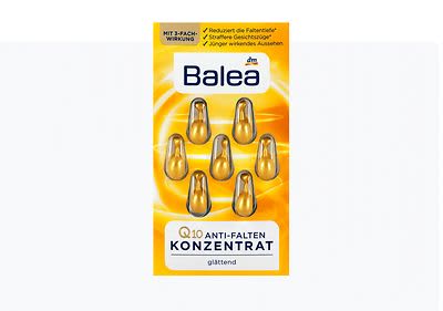 Balea Q10 концентрат за лице, 7 капсули