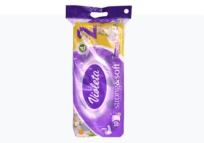 Violeta тоалетна хартија, 3-слојна, 10/1
