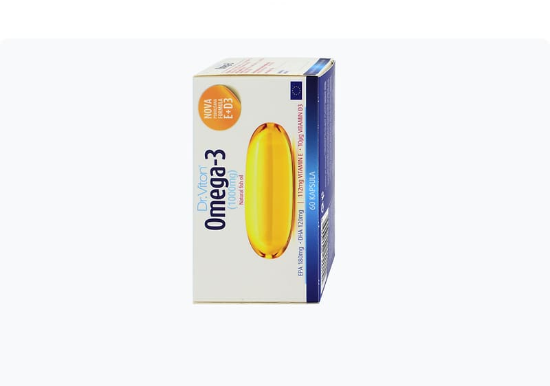 Dr.  Viton Omega 3 додаток во исхрана, 60 капсули