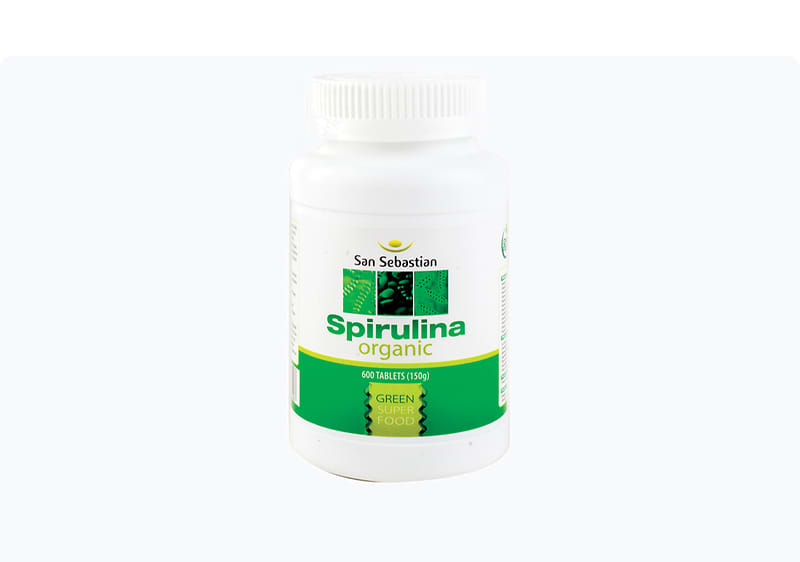 San Sebastian Spirulina додаток во исхрана, 600 таблети