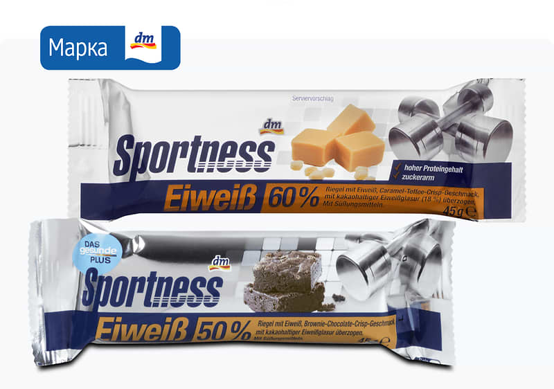 Sportness протеински штанглици, 45 г