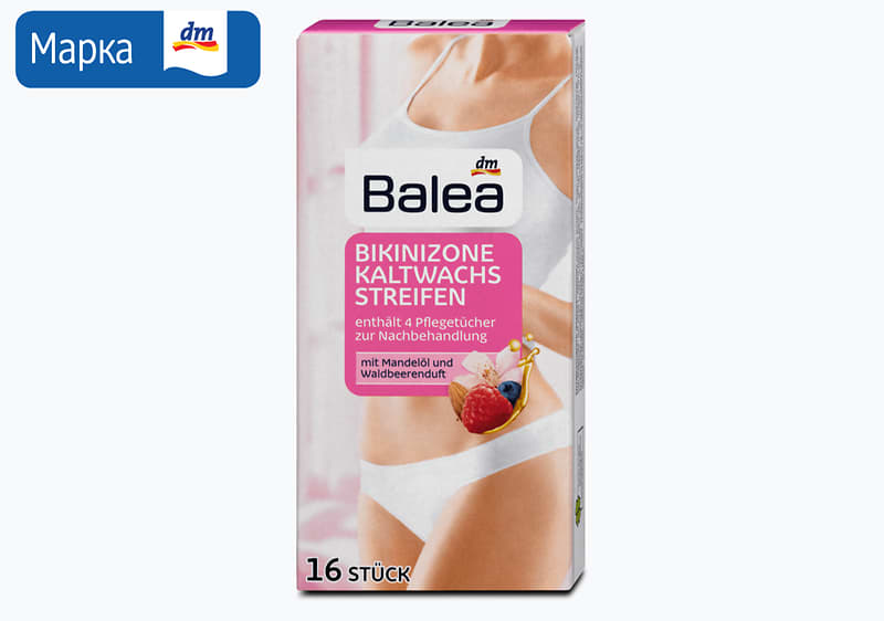 Balea восочни траки за депилирање, 16/1