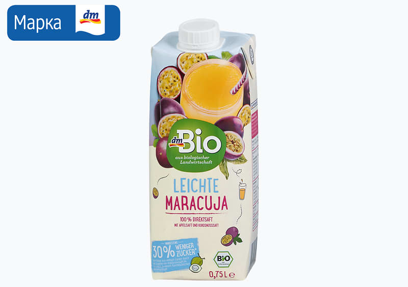 dmBio сок од маракуја, 0,75 мл