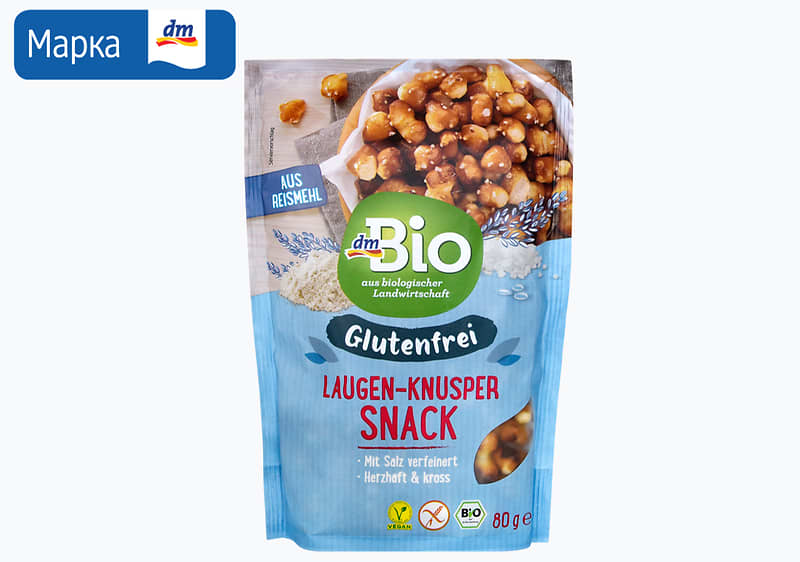 dmBio крцкава ужина без глутен, 80 г