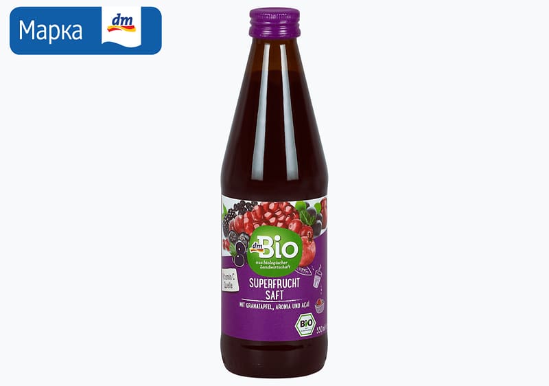dmBio сок од калинка, аронија и ацерола, 330 мл