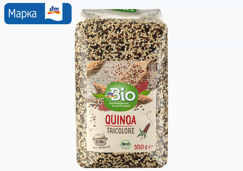 dmBio шарена киноа, 500 г