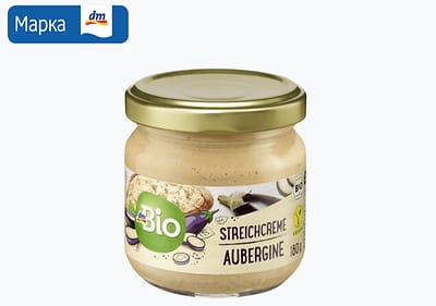 dmBio намаз со модар патлиџан, 180 г