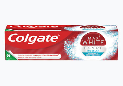 Colgate MAX WHITE EXPERT MICELLAR паста за заби, 75 мл