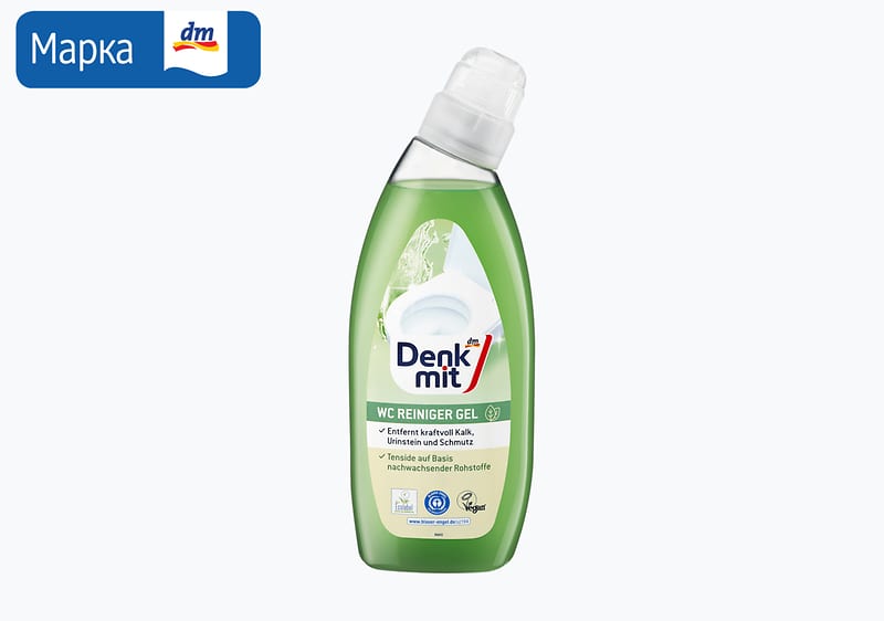 Denkmit nature гел за чистење WC школка, 750 мл
