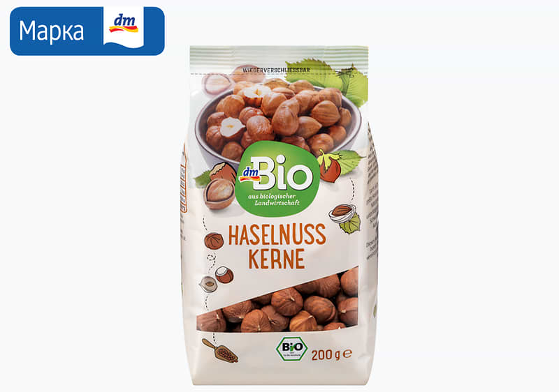 dmBio лешници, 200г